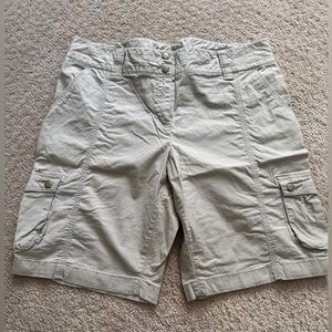 INC International Concepts Tan Cargo Shorts Relaxed Fit